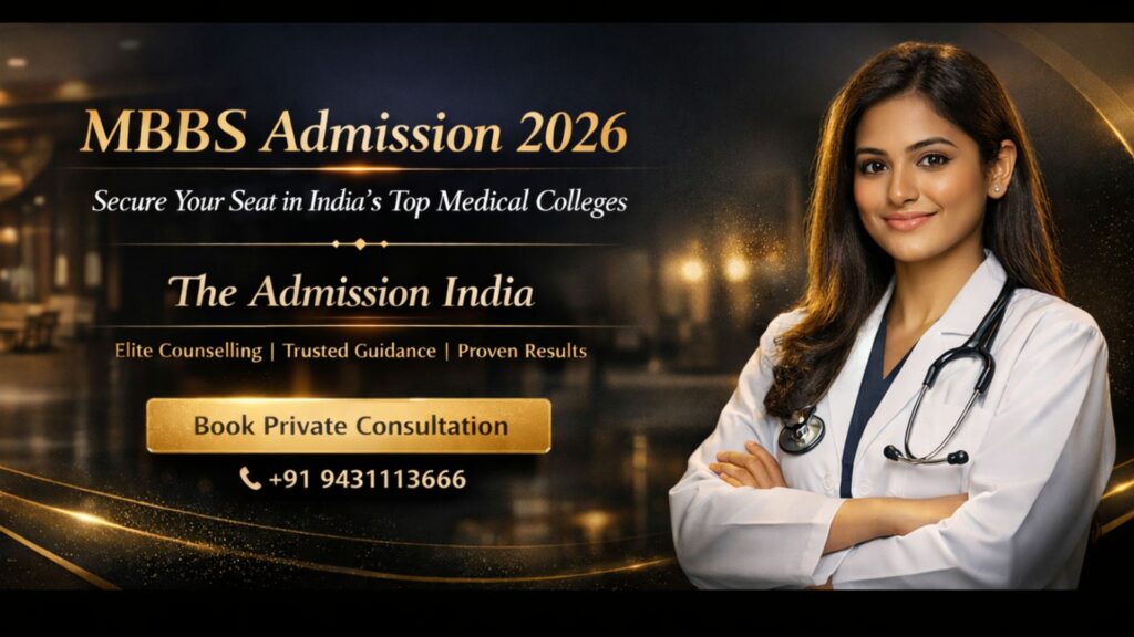 mbbs admisison 2026