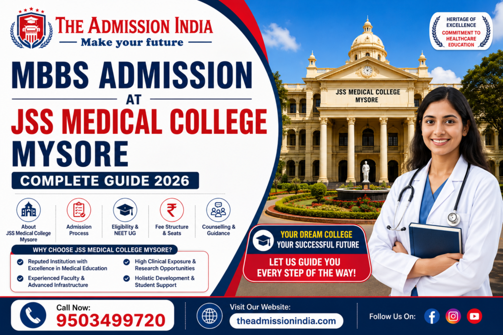 MBBS Admission at JSS Medical College Mysore