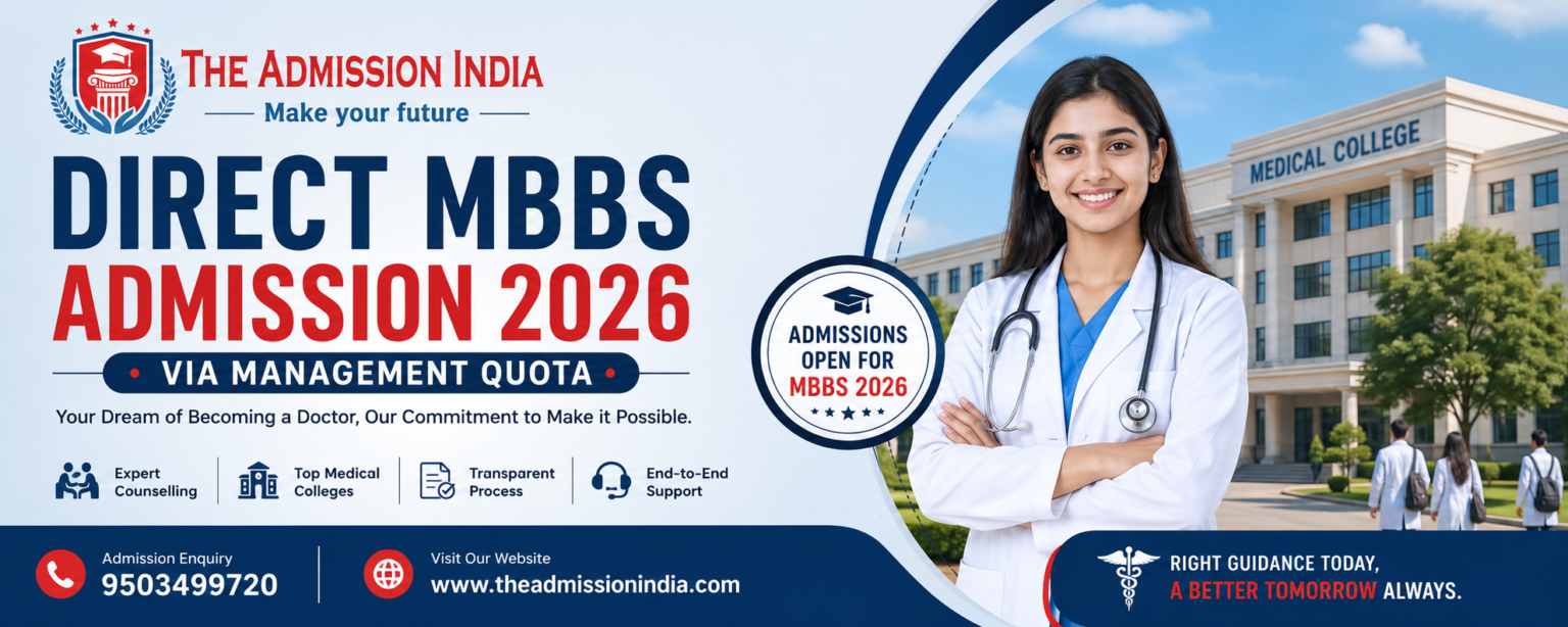 Direct MBBS Admission 2026 via Management Quota